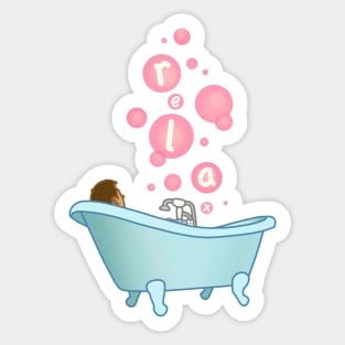 Relax Sticker